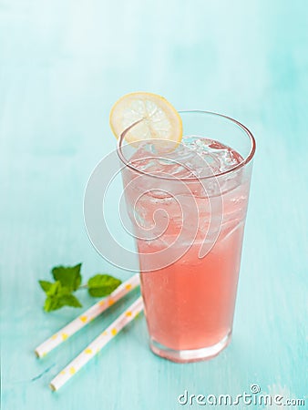 Fruit lemonade Stock Photo