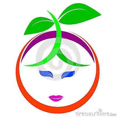 Fruit logo Vector Illustration