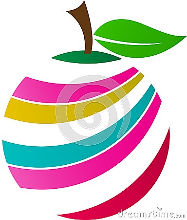 Fruit logo Vector Illustration