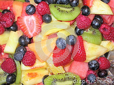 Fruit Salad Editorial Stock Photo