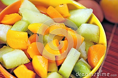 Fruit salad Stock Photo