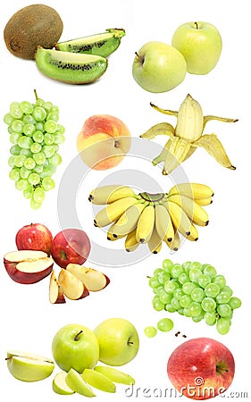 Fruit sampler Stock Photo