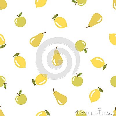 Fruit pattern Vector Illustration