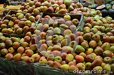 Fruit Section at Hyperstar Supermarket Editorial Stock Photo