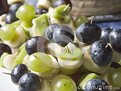 Fruit sticks Stock Photo