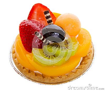 Fruit tart Stock Photo