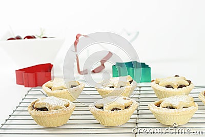 Fruit Tarts Stock Photo