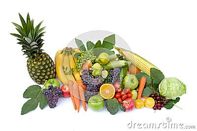 Fruit and vegetable Stock Photo