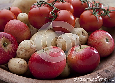 Fruit and vegetables Stock Photo