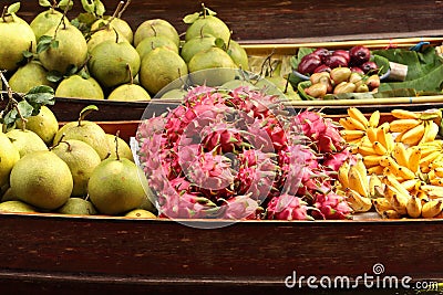 Fruits mixture Stock Photo