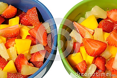 Fruits salad Stock Photo