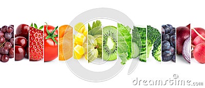 Fruits and vegetables Stock Photo