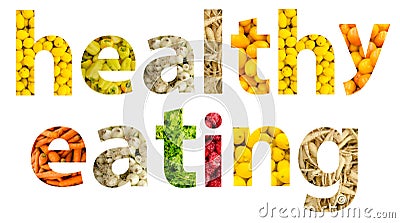 Fruits And Vegetables Healthy Eating Stock Photo