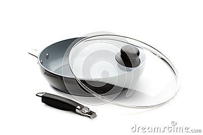 Frying pan. Stock Photo