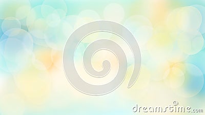 Abstract Multicolored summery bokeh background Stock Photo