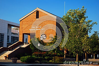 Ft Sumpter Visitors Center Editorial Stock Photo