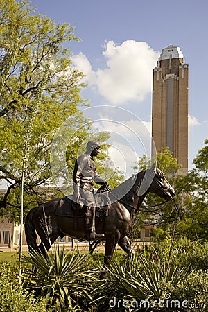 Ft Worth Landmark Editorial Stock Photo