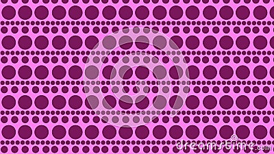 Fuchsia Seamless Geometric Circle Background Pattern Stock Photo