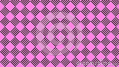 Fuchsia Seamless Stripes Pattern Stock Photo