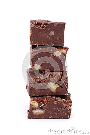 Fudge Stock Photo