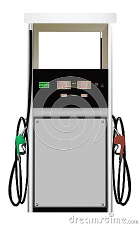 Fuel dispenser Stock Photo