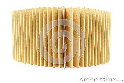 Fuel filter for engine car Stock Photo