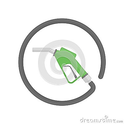 Fuel pump icon. Vector Illustration