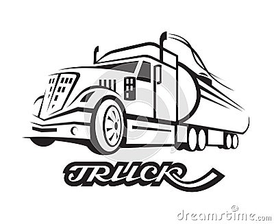 Fuel truck Vector Illustration