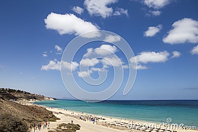 Fuerteventura beach Editorial Stock Photo