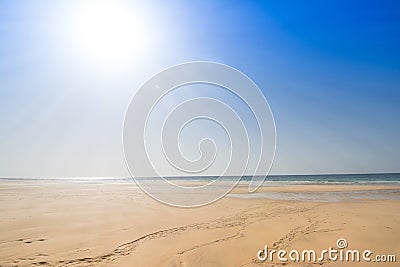 Fuerteventura Sotavento Risto sand beach Stock Photo