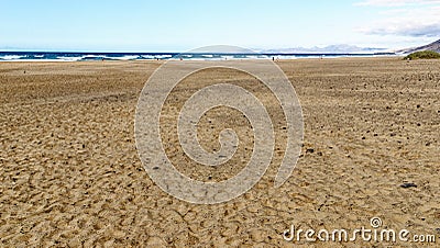 Fuerteventura - Playa de Cofete Canary Islands Spain Stock Photo