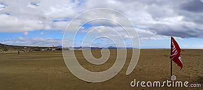 Fuerteventura, Playa de Sotavento Stock Photo