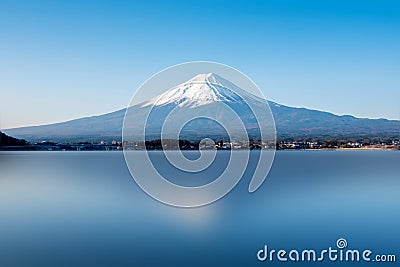 Fuji mountain landsapce at Japan Stock Photo