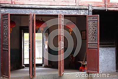 Fujian earthen structures Editorial Stock Photo