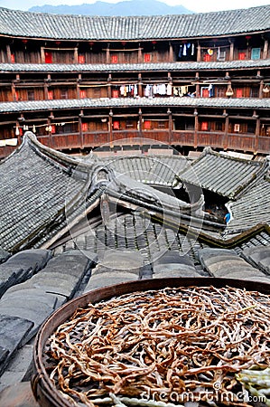 Fujian Tulou Stock Photo