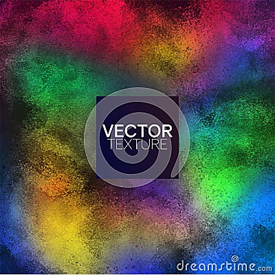 Full Color Grunge Texture Vector Background Vector Illustration