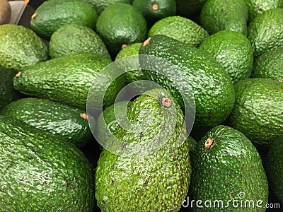 Full frame avocado pattren texture background Stock Photo