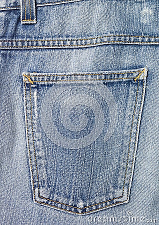 Full frame of jeans Stock Photo