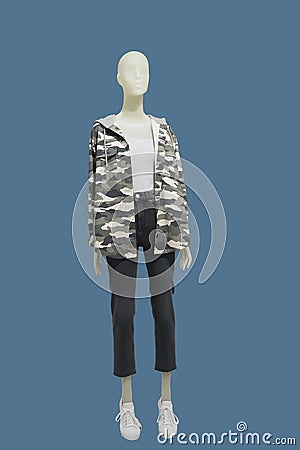 Full length female mannequin Stock Photo