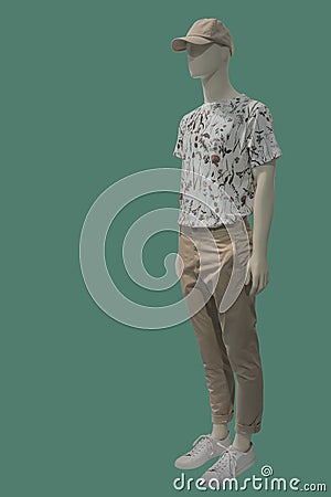 Full length male mannequin Stock Photo