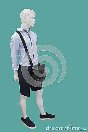 Full length male mannequin Stock Photo