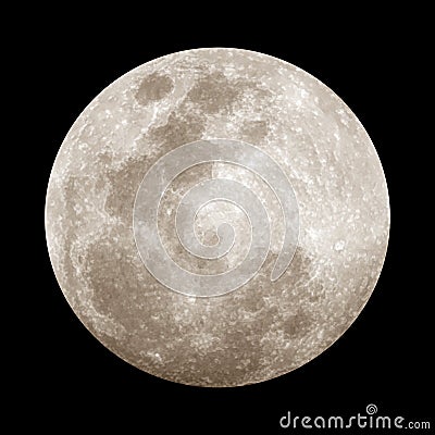 Full Moon Stock Photo