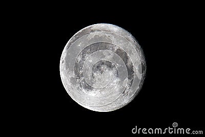 Full Moon Stock Photo