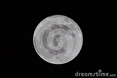 FULL MOON Stock Photo