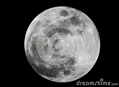Full Moon Stock Photo