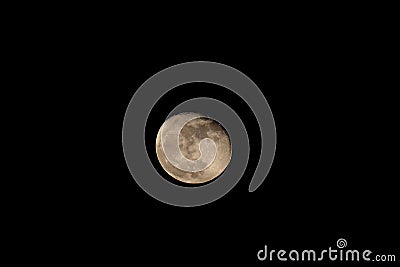 Full Moon permanent natural satellite scrolls,permanent natural satellite scrolls Stock Photo