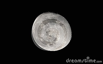 Full moon details Stock Photo