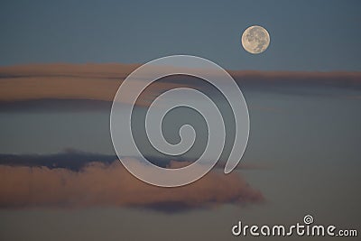 Full Moon Stock Photo