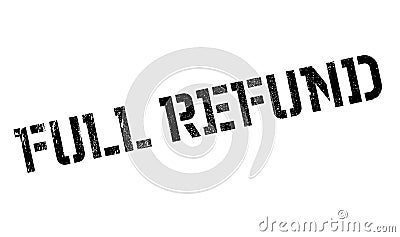 Full refund stamp Stock Photo