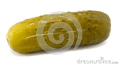 Full Sour Pickle Stock Photo